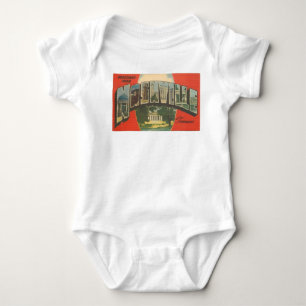 NASHVILLE POSTCARD DESIGN NUMBER TWO BABY BODYSUIT