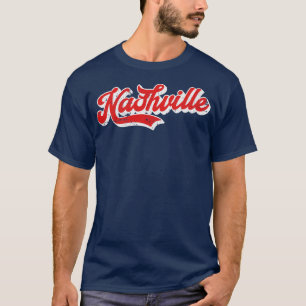 Nashville Retro Typography Design 1 T-Shirt