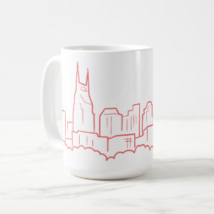 Nashville Skyline Coffee Mug