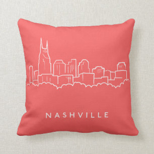 Nashville Skyline Cushion