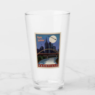 Nashville Skyline Glass