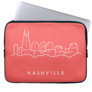 Nashville Skyline Laptop Sleeve