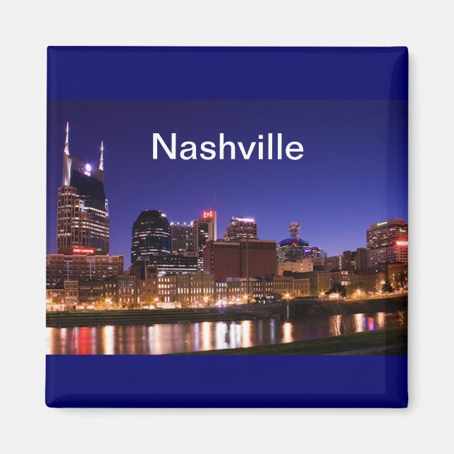 Nashville Skyline Magnet (Front)