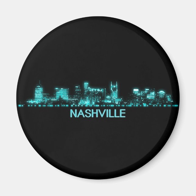 Nashville Skyline Magnet (Front)