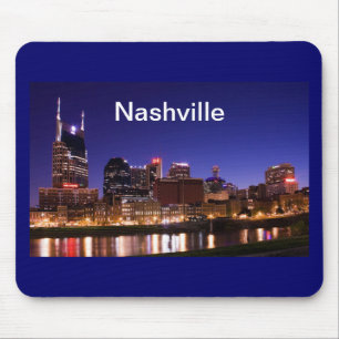 Nashville Skyline Mouse Mat
