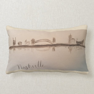 Nashville Skyline Pillow