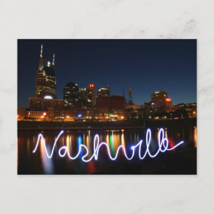 Nashville Skyline Postcard