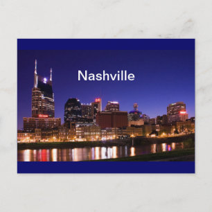 Nashville Skyline Postcard