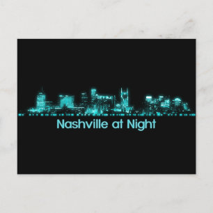 Nashville Skyline Postcard