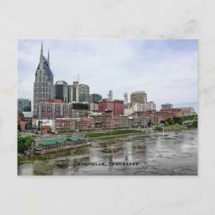 Nashville Skyline Postcard