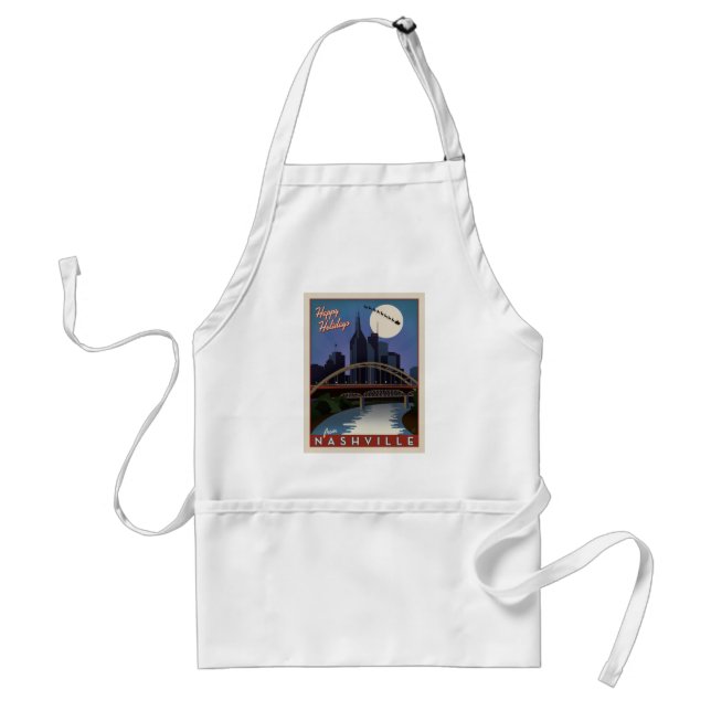 Nashville Skyline Standard Apron (Front)