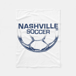 Nashville Soccer _1 Fleece Blanket