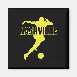 Nashville Soccer Fan Support Stadium Show Your Pri Magnet