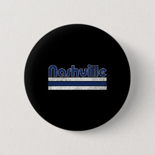Nashville Soccer Vintage City 6 Cm Round Badge