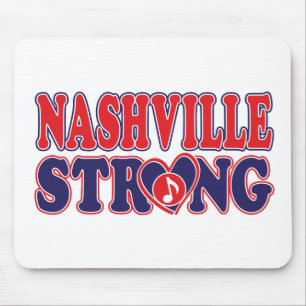 Nashville-Strong-Music-Note Mouse Mat