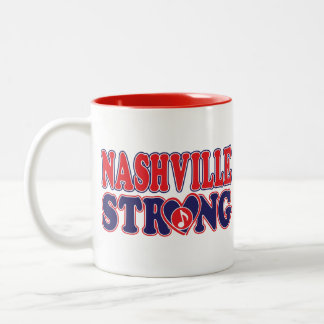 Nashville-Strong-Music-Note Two-Tone Coffee Mug