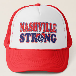 Nashville-Strong-Nashville-Flag Trucker Hat