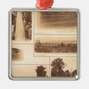 Nashville, Tenn Metal Tree Decoration