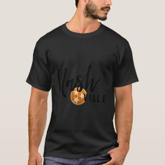 Nashville Tennessee 615 Southern Football State Fl T-Shirt