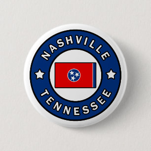 Nashville Tennessee 6 Cm Round Badge