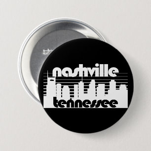 Nashville Tennessee 7.5 Cm Round Badge