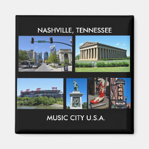 Nashville, Tennessee background images Magnet