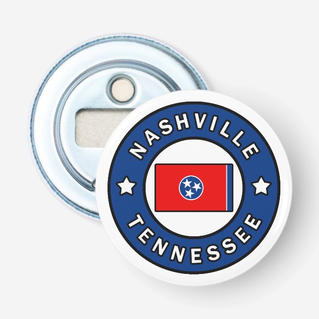 Nashville Tennessee Bottle Opener (Front)