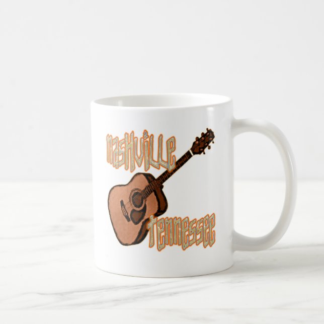 NASHVILLE TENNESSEE COFFEE MUG (Right)