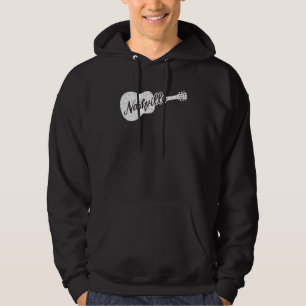 Nashville Tennessee Country Music Retro Guitar P Hoodie