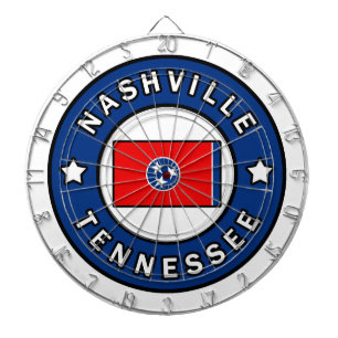 Nashville Tennessee Dartboard