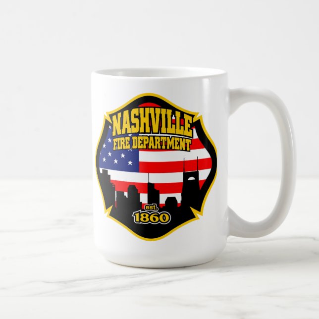 Nashville Tennessee Fire Department Mug (Right)