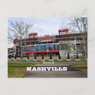 Nashville, Tennessee Football Stadium Postcard