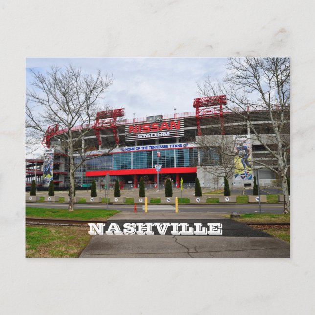Nashville, Tennessee Football Stadium Postcard (Front)