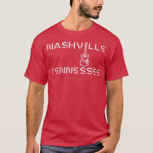 Nashville Tennessee Guitar Premium  T-Shirt
