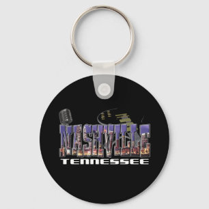 Nashville Tennessee Key Ring