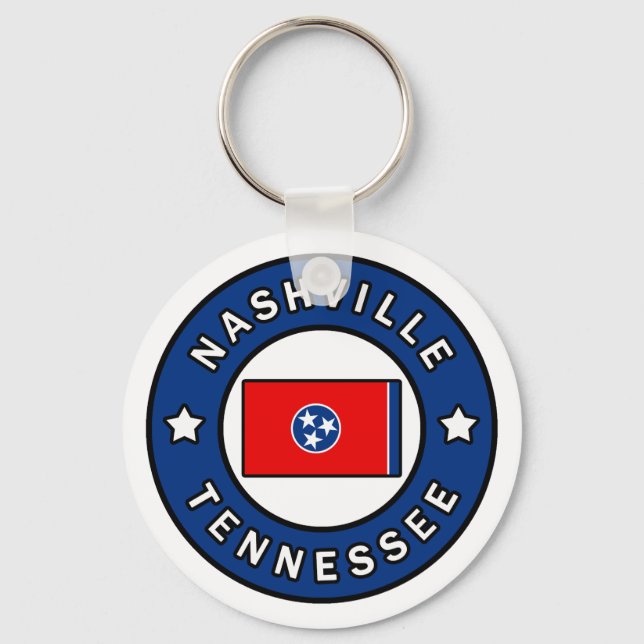 Nashville Tennessee Key Ring (Front)