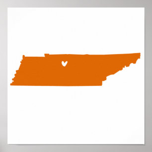 Nashville, Tennessee Love Poster