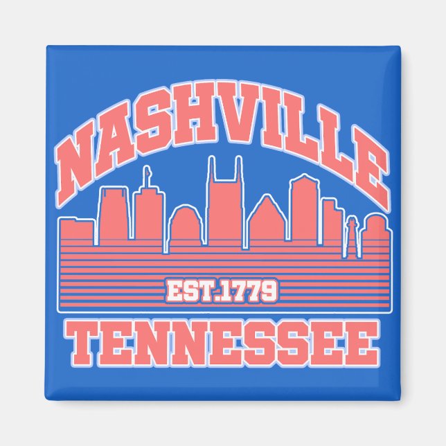 Nashville,Tennessee Magnet (Front)