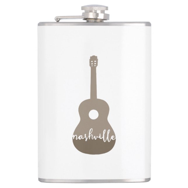 Nashville, Tennessee | Music City flask (Front)