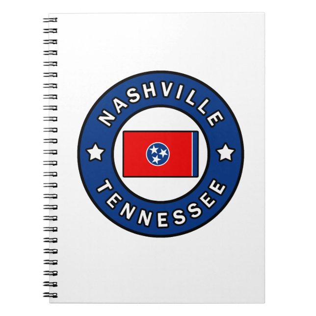 Nashville Tennessee Notebook (Front)