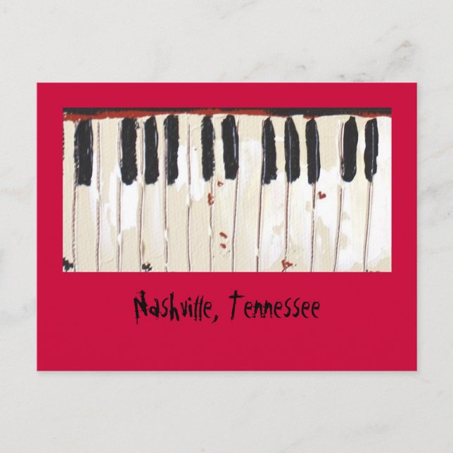 Nashville, Tennessee Postcard (Front)