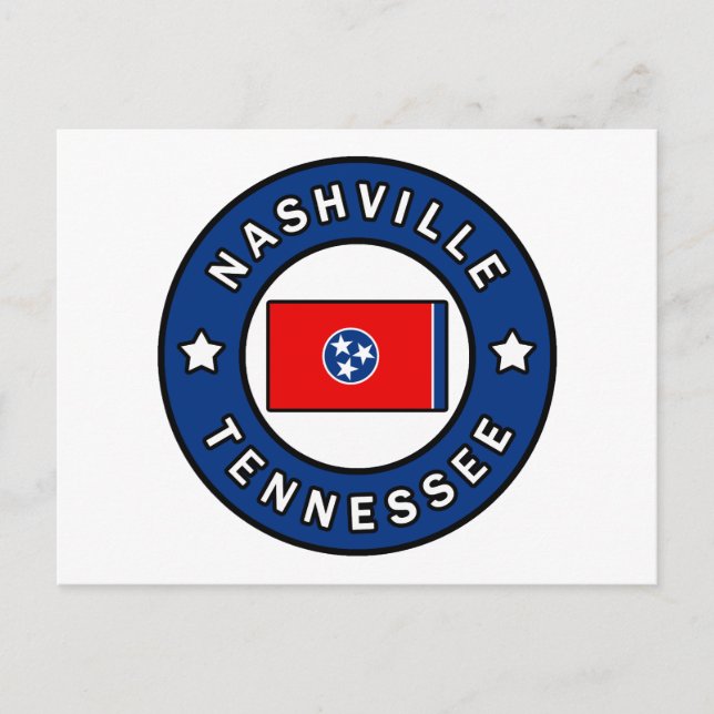 Nashville Tennessee Postcard (Front)