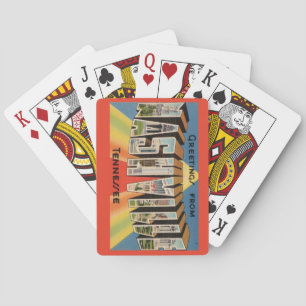 Nashville Tennessee Postcard Playing Cards