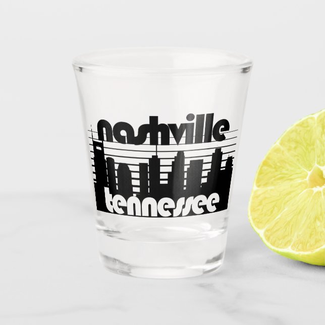 Nashville Tennessee Shot Glass (Front)