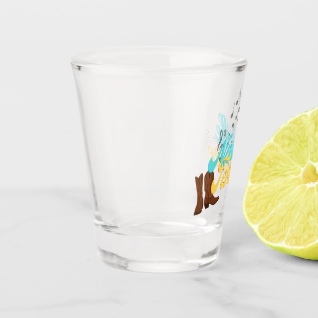 Nashville Tennessee Shot Glass (Left)