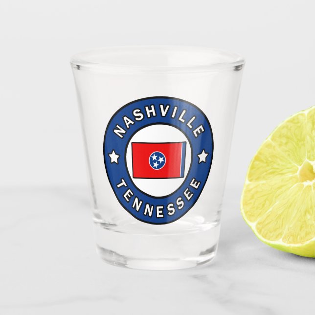 Nashville Tennessee Shot Glass (Front)