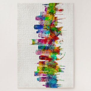 Nashville Tennessee Skyline Jigsaw Puzzle