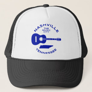 Nashville Tennessee The Music City Trucker Hat