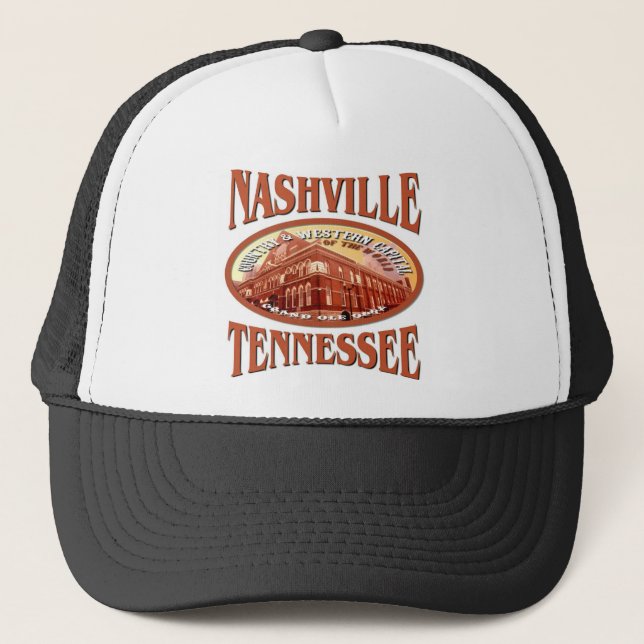 Nashville Tennessee Trucker Hat (Front)
