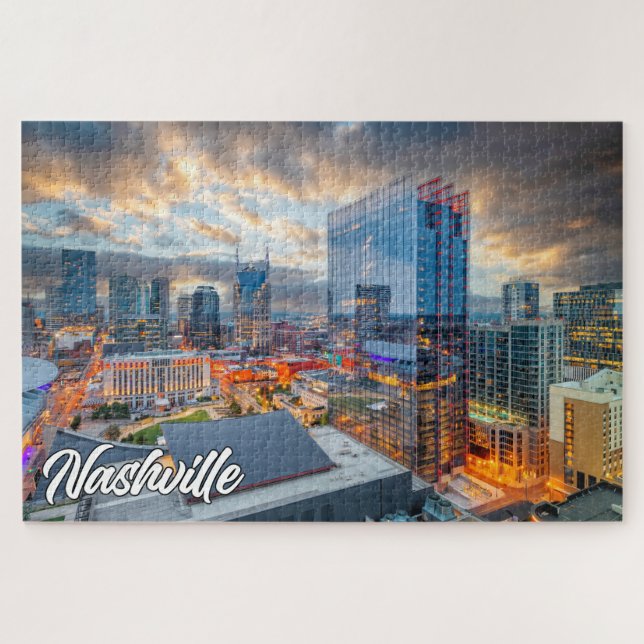 Nashville, Tennessee, United States Jigsaw Puzzle (Horizontal)